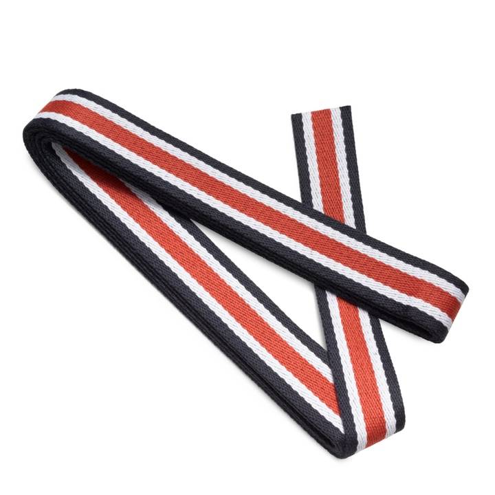 Gurtband für Taschen, 40mm, blau/weiß/rot