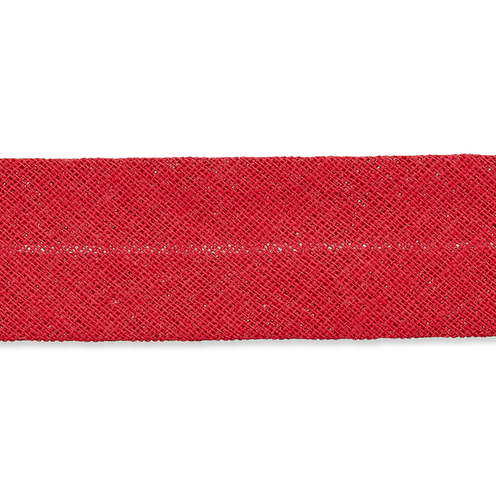 Baumwoll-Schrägband, 20mm, dunkelrot
