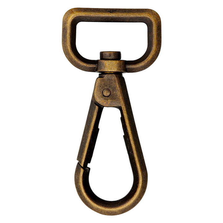 Snap hook 40mm gold