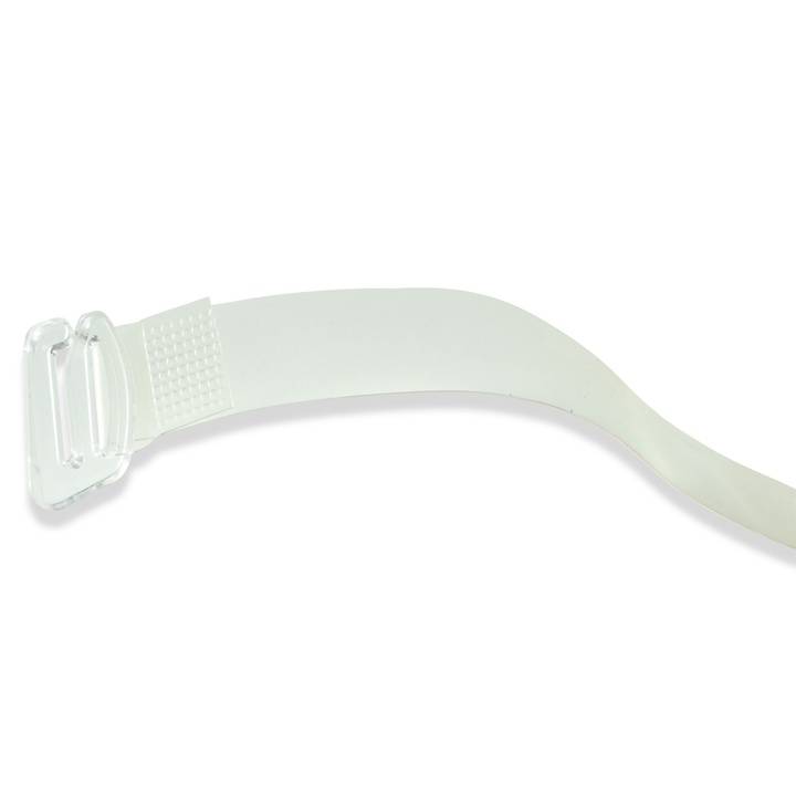 Bra strap retainer, 10mm, white