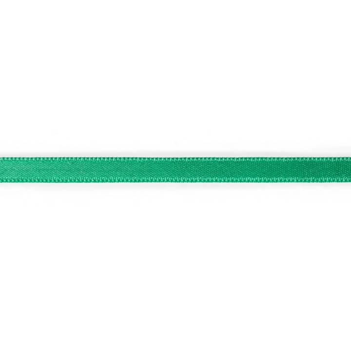 Satin ribbon, 6mm, green