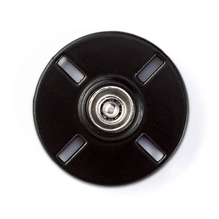 Snap fasteners, black or white