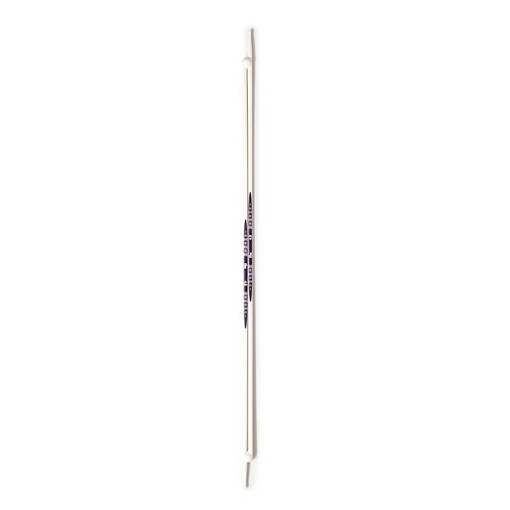 Prym 6 Double Point, US 2 (3mm) Knitting Needles, Alabaster White 5 Count