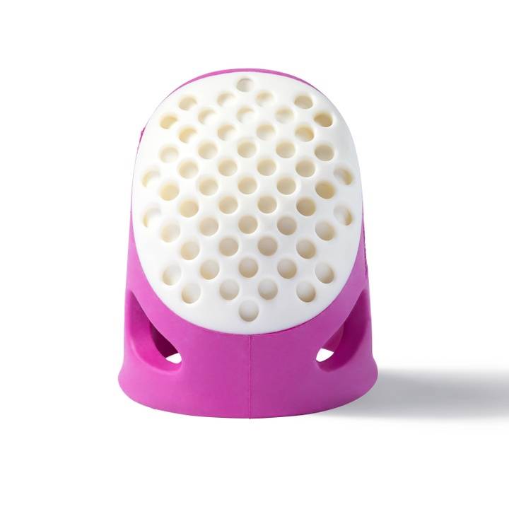 Thimble prym.ergonomics M, pink, refill for display