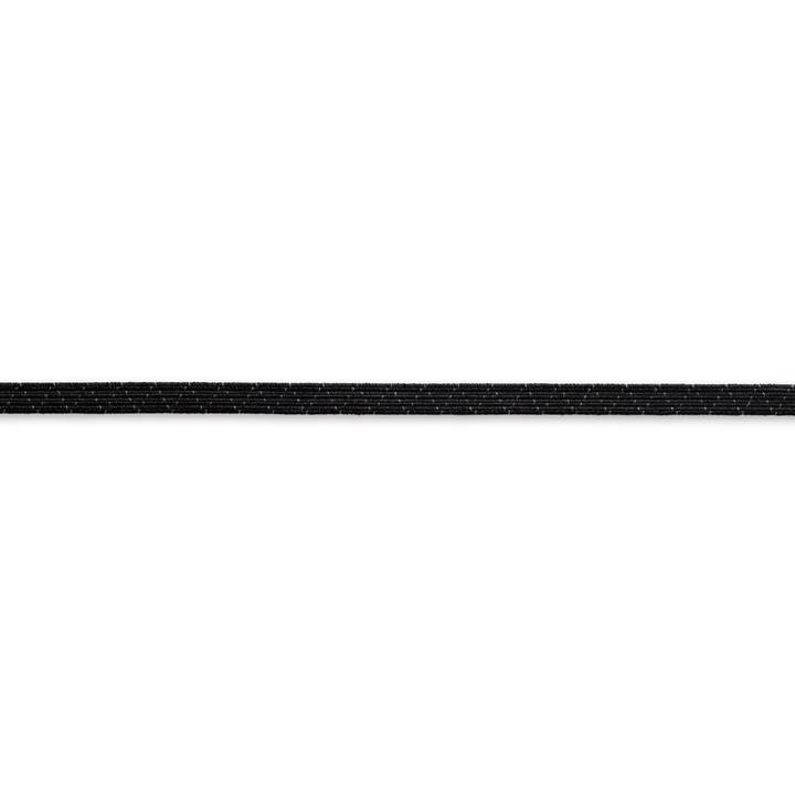 Супер эластичная лента, 7мм, черная, 50м