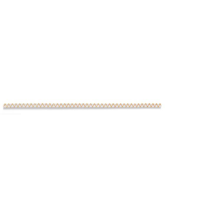 Narrow elastic 3.5mm, white