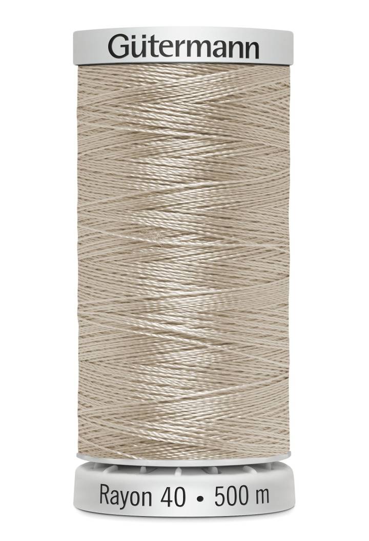 Rayon 40 machine embroidery thread, 500m, Col. 1082