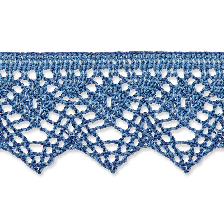 Cluny lace 25mm blue