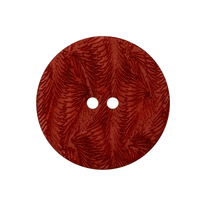 Corozo two-hole button