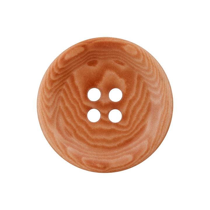 Пуговица из каменного ореха, с 4 отверстиями, без использования материалов животного происхождения