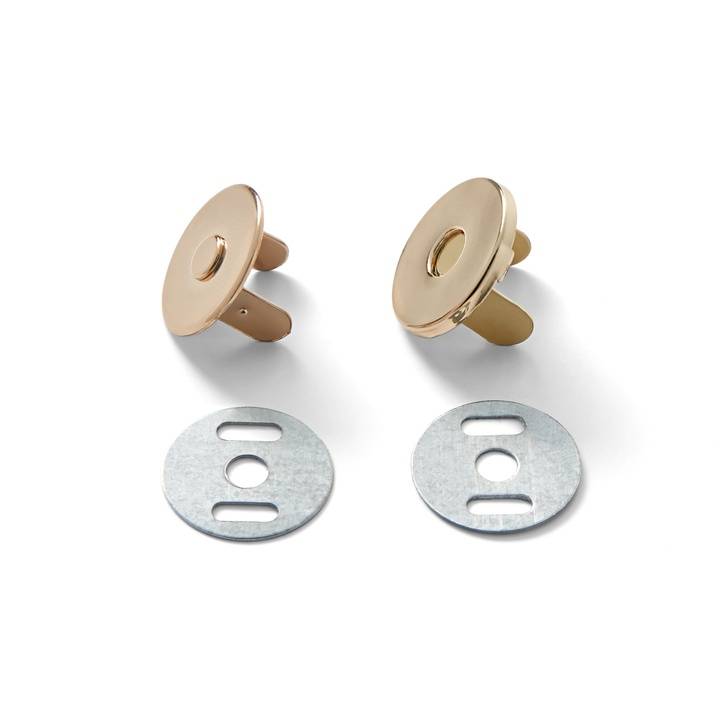 Magnetic snap, 19mm, gold-coloured