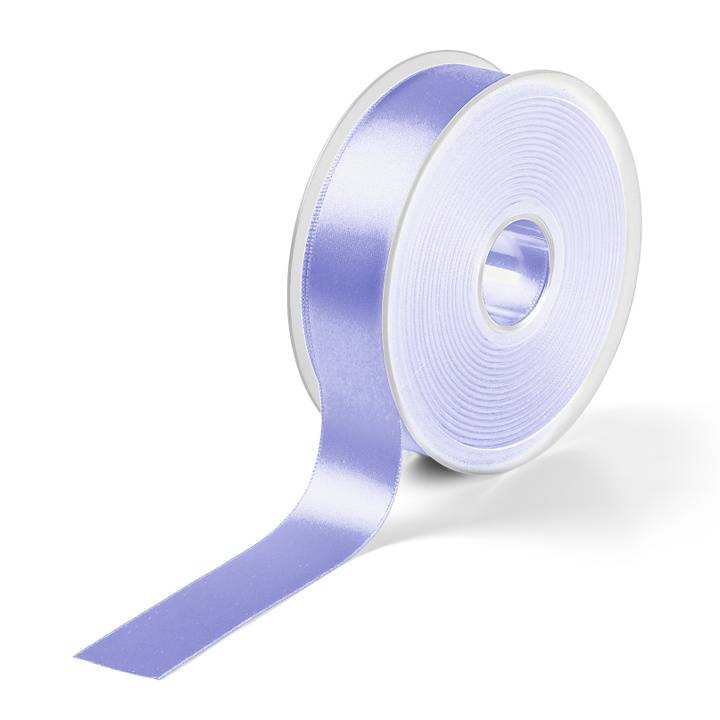 Satin ribbon, 25mm, dark purple