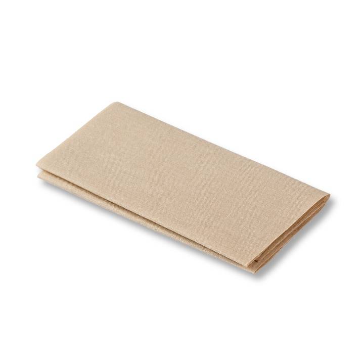 Flickstoff aufbügelbar, 12 x 45cm, beige