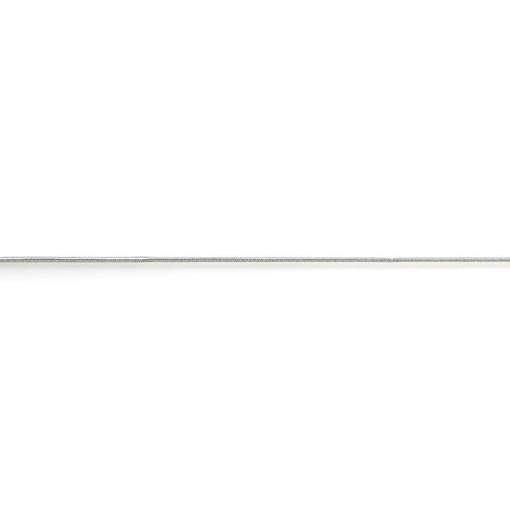 Elastic cord, 1.5mm, silver-coloured, 3m