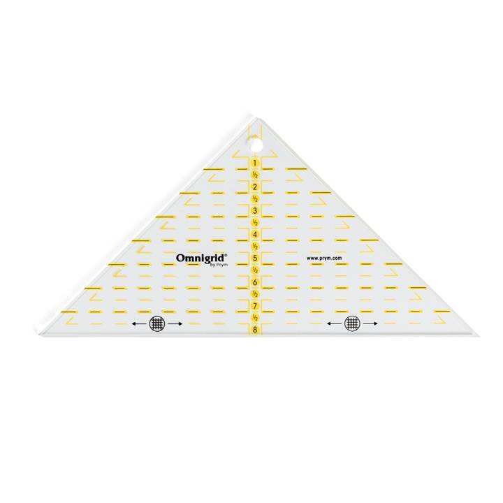 Flottes Dreieck, für ¼ Quadrat-Dreiecke, bis 8inch