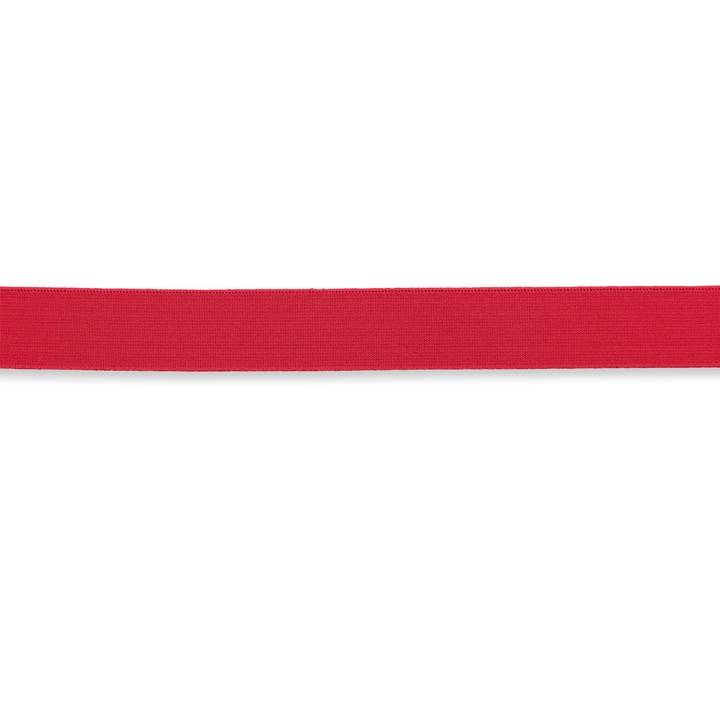 Ruban élastique fort, 25mm, rouge, 10m