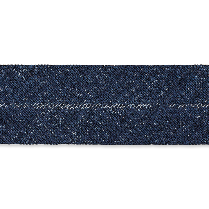 Baumwoll-Schrägband, 20mm, marine