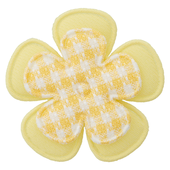 Декоративный аксессуар «Цветок», 35 мм, желтый цвет