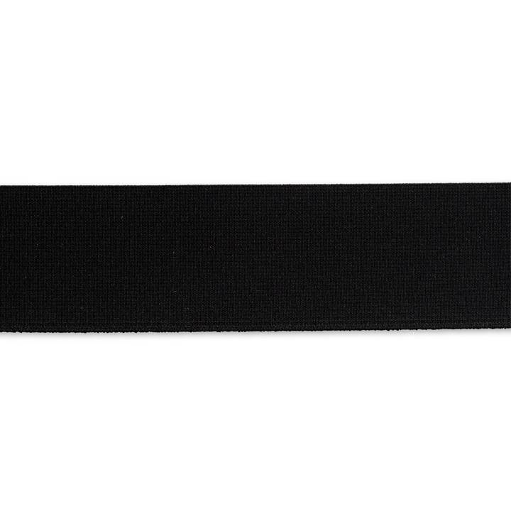 Прочная эластичная лента, 50мм, черного цвета, 10м