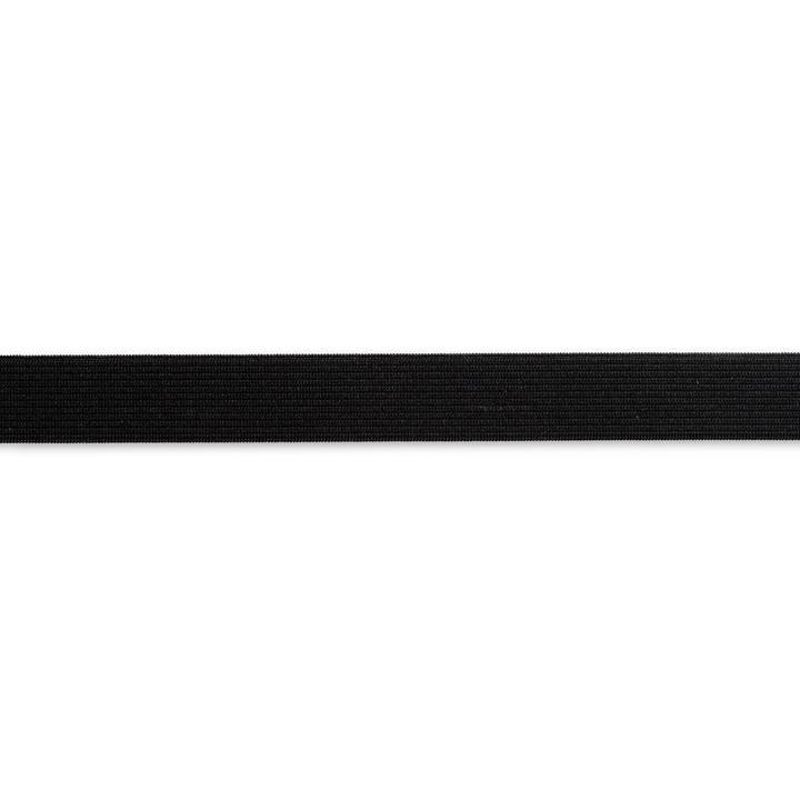 Elastic tape, soft, 20mm, black, 50m