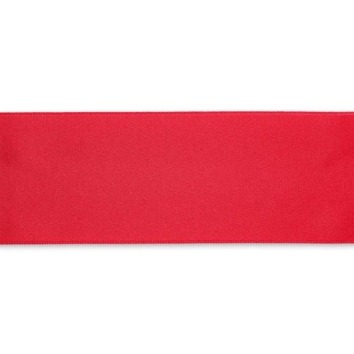 Satin ribbon, 50mm, dark red
