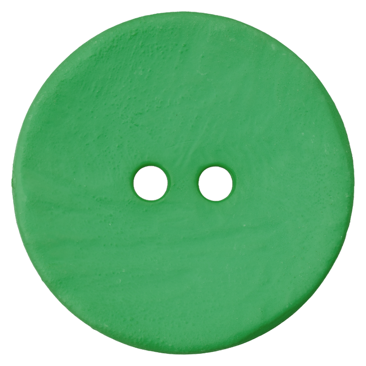 Polyesterknopf 2-Loch, 40mm, hellgrün