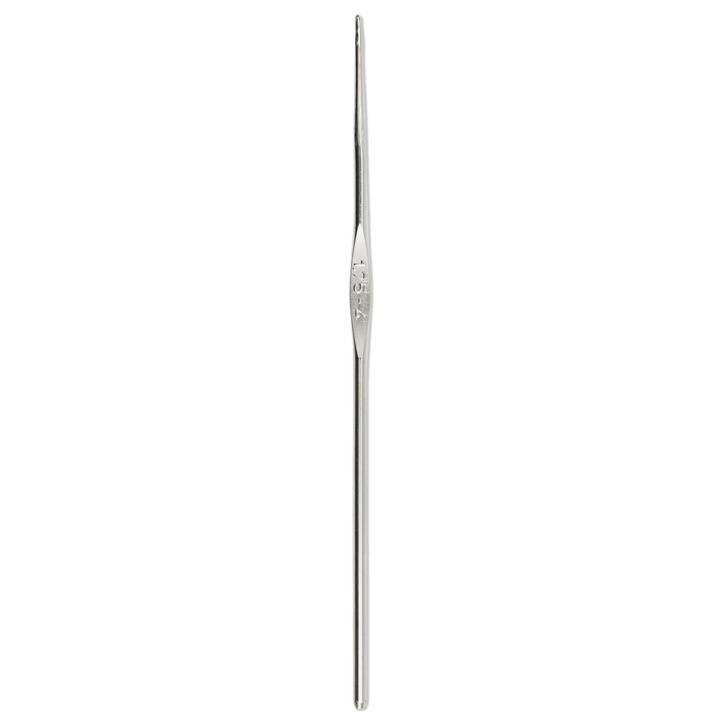 Crochet hook without handle, 1.75mm, silver-coloured