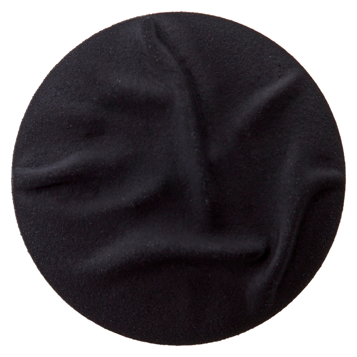 Polyester button shank, 28mm, black