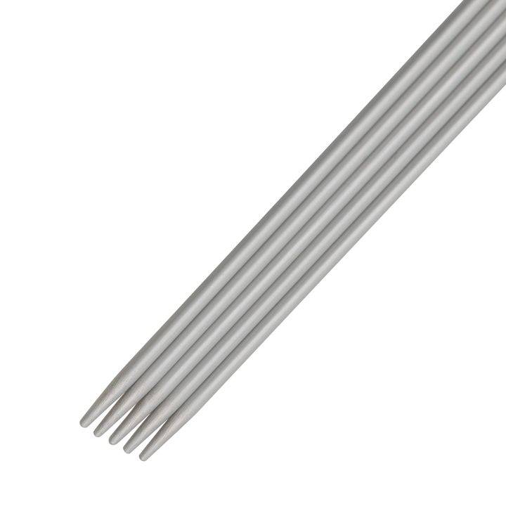 Double-pointed knitting needles, 20cm, 2.50mm, pearl grey