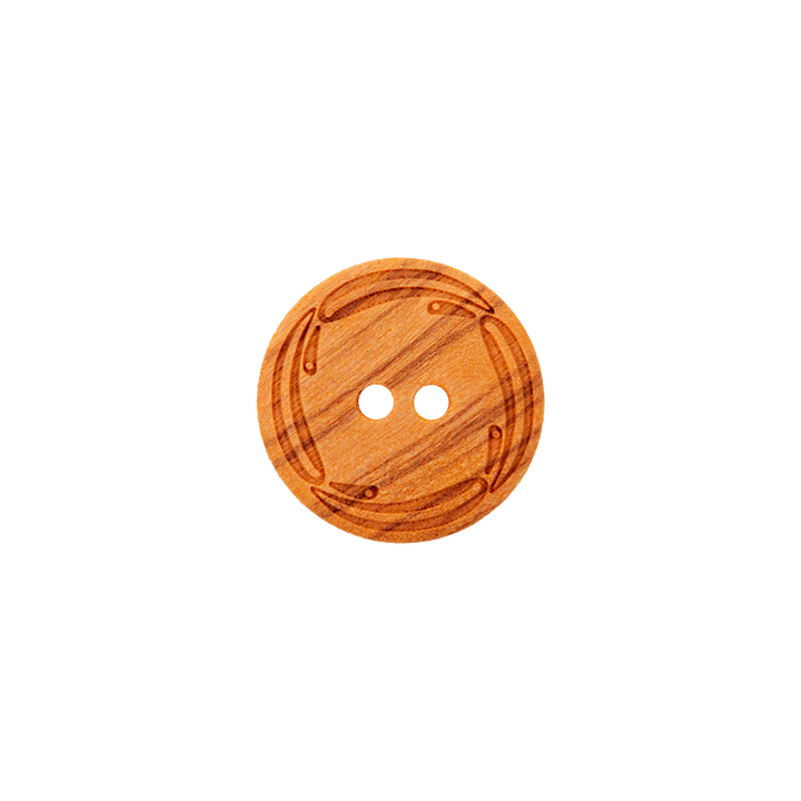 Wood button 2-holes