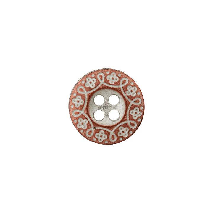 Metal four-hole button 11mm