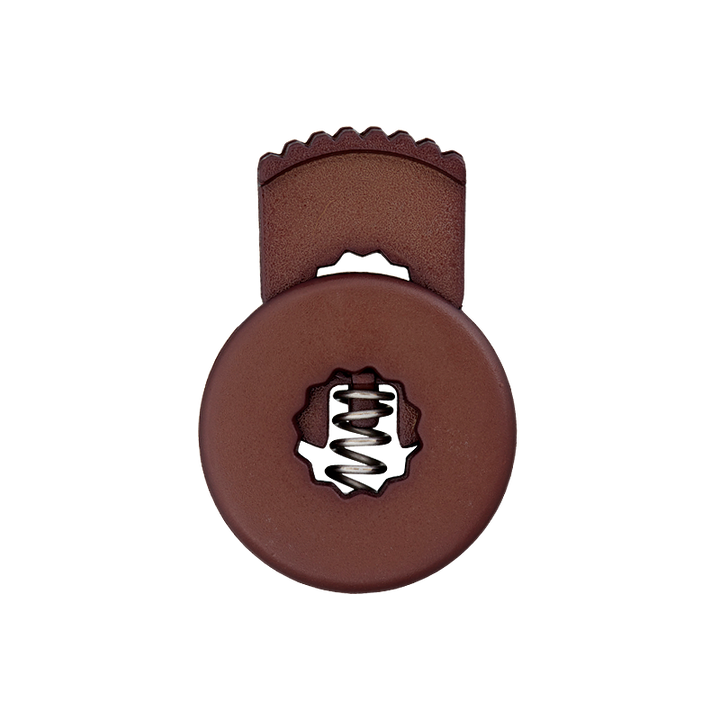 Cord stopper 25mm brown