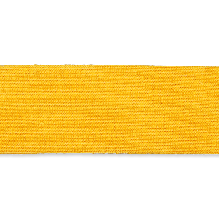 Jerseyband gefalzt, 20mm, gelb