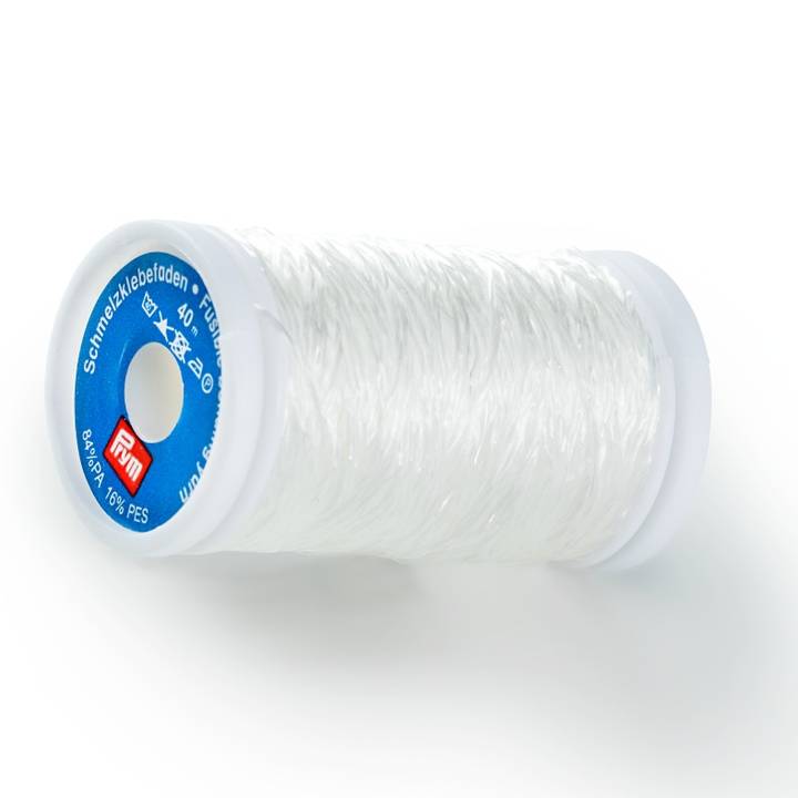 Elastic sewing threads 0,5mm, white