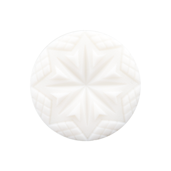 Polyamide button shank, 20mm, white