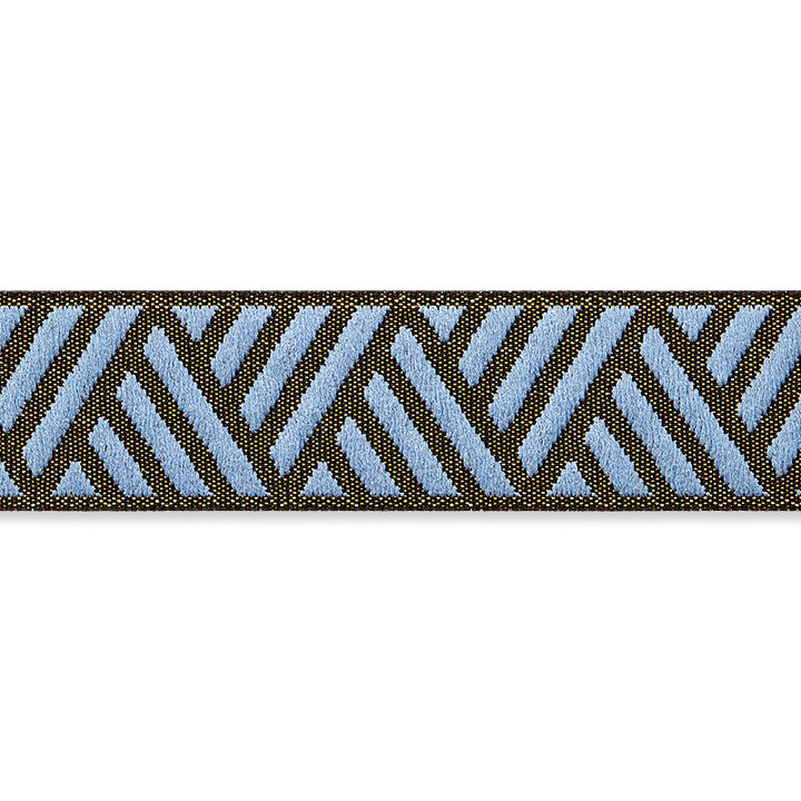 Jacquard braid striped