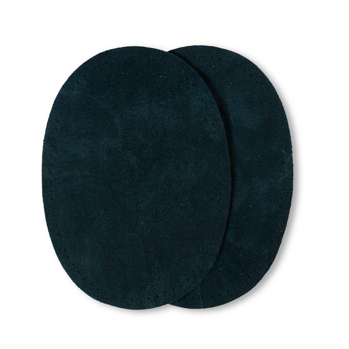 Patches velour imitation leather, iron-on, 10 x 14cm, green