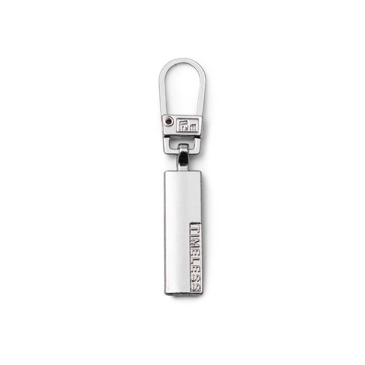 Zip puller classic TIMELESS, silver-coloured