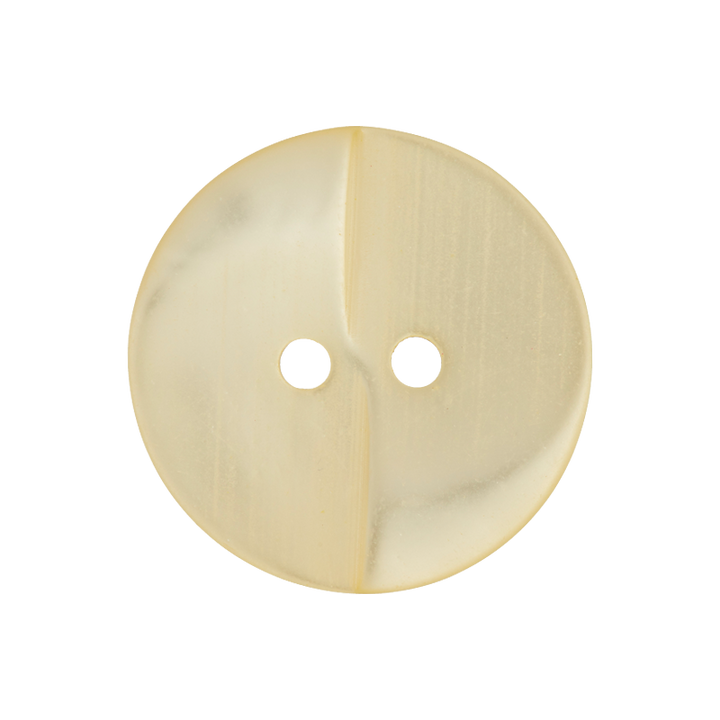 Polyester two-hole button