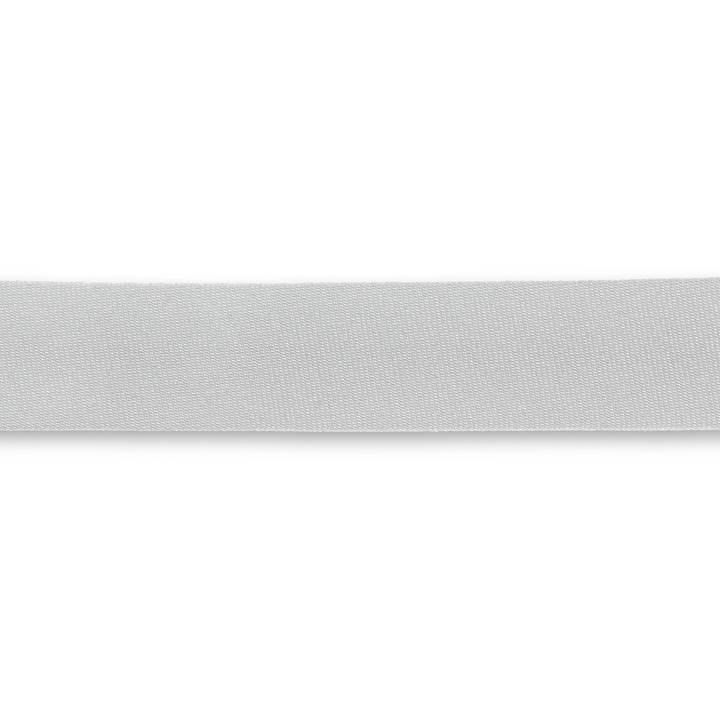 Schrägband, Duchesse, 40/20mm, perle, 3,5m
