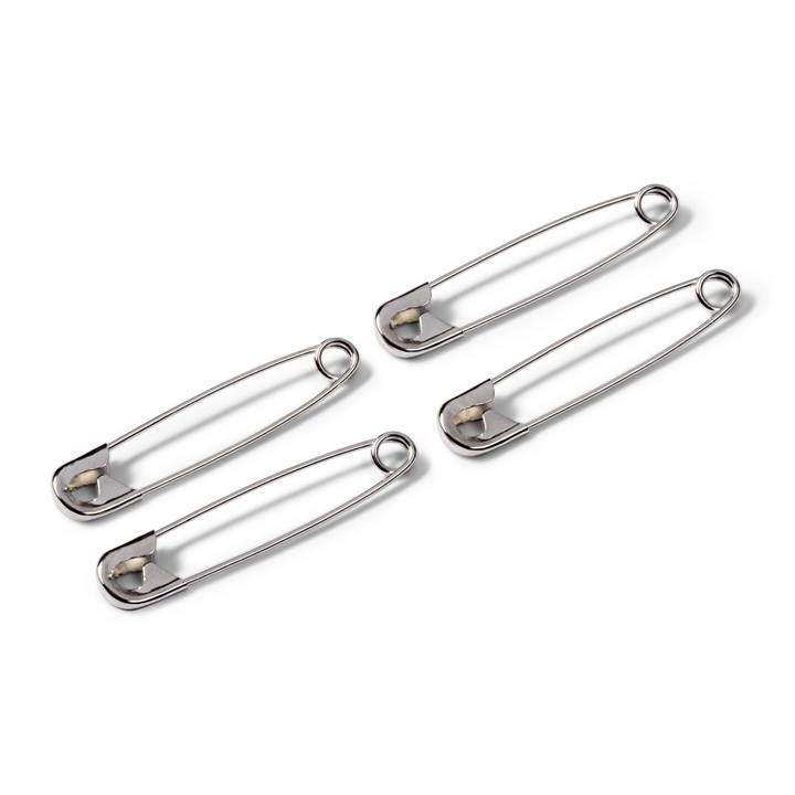 Safety pins, 34mm, silver-coloured, 16 items