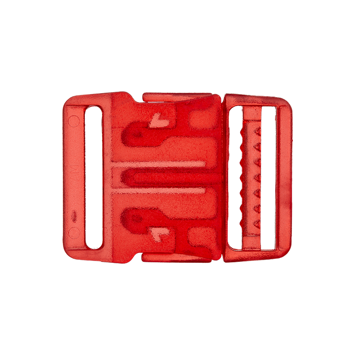 Rucksackschließe, 20mm, rot