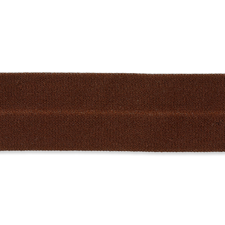 Elastisches Einfassband, 20mm, dunkelbraun