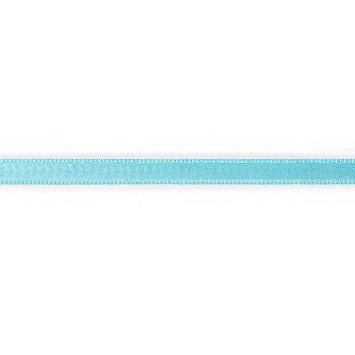 Satin ribbon, 6mm, light turquoise