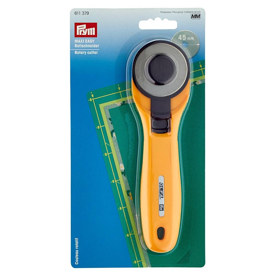 Prym - Cutter rotatif Maxi Easy Ø 45mm - changement facile de lame