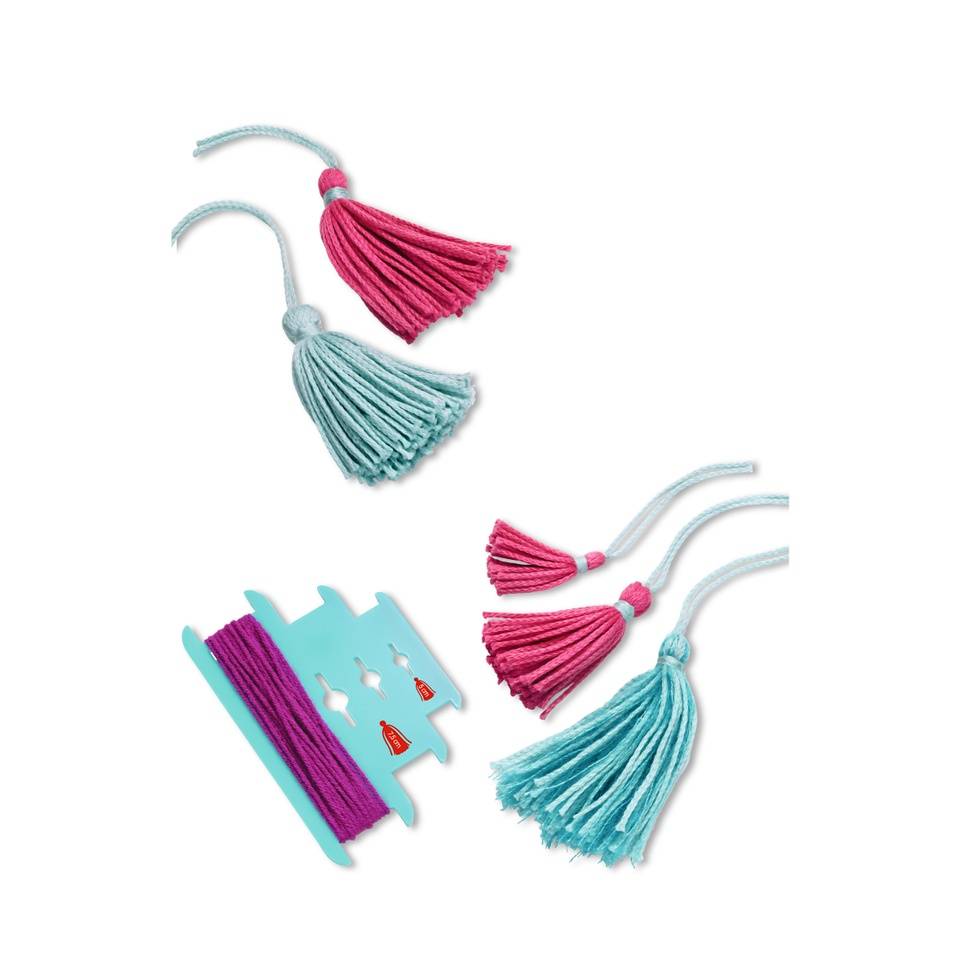 Tassel Makers Plastic Pink Pom Pom and Tassel Rolling Maker DIY Tool  Hand-Made Tassel Tool for Handmade Lovers