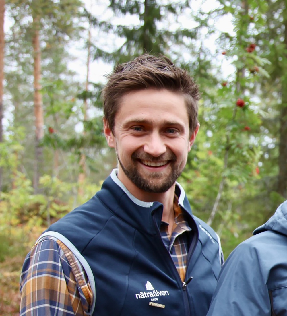 Victor Carlson, skogschef Nätraälven skog.