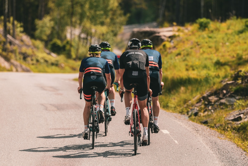 Den nya bansträckningen för Vätternrundan 315 km bjuder på många vackra miljöer.