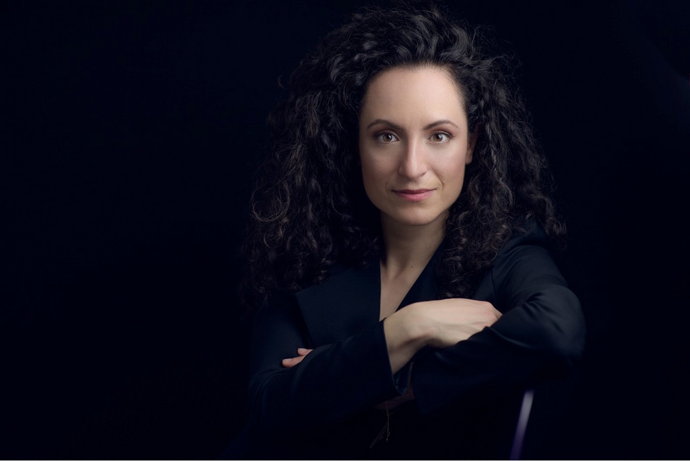 Italienska Daniela Musca leder Norrlandsoperans symfoniorkester i konserten Beethovens fyra, 2 och 3 september 2020.