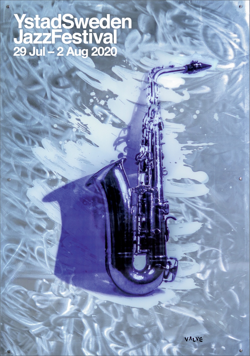 Officiell affisch för Ystad Sweden Jazz Festival 2020